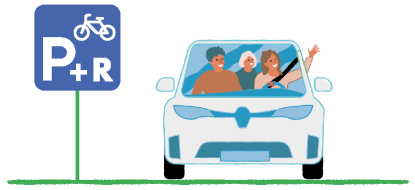 illustration parc relais